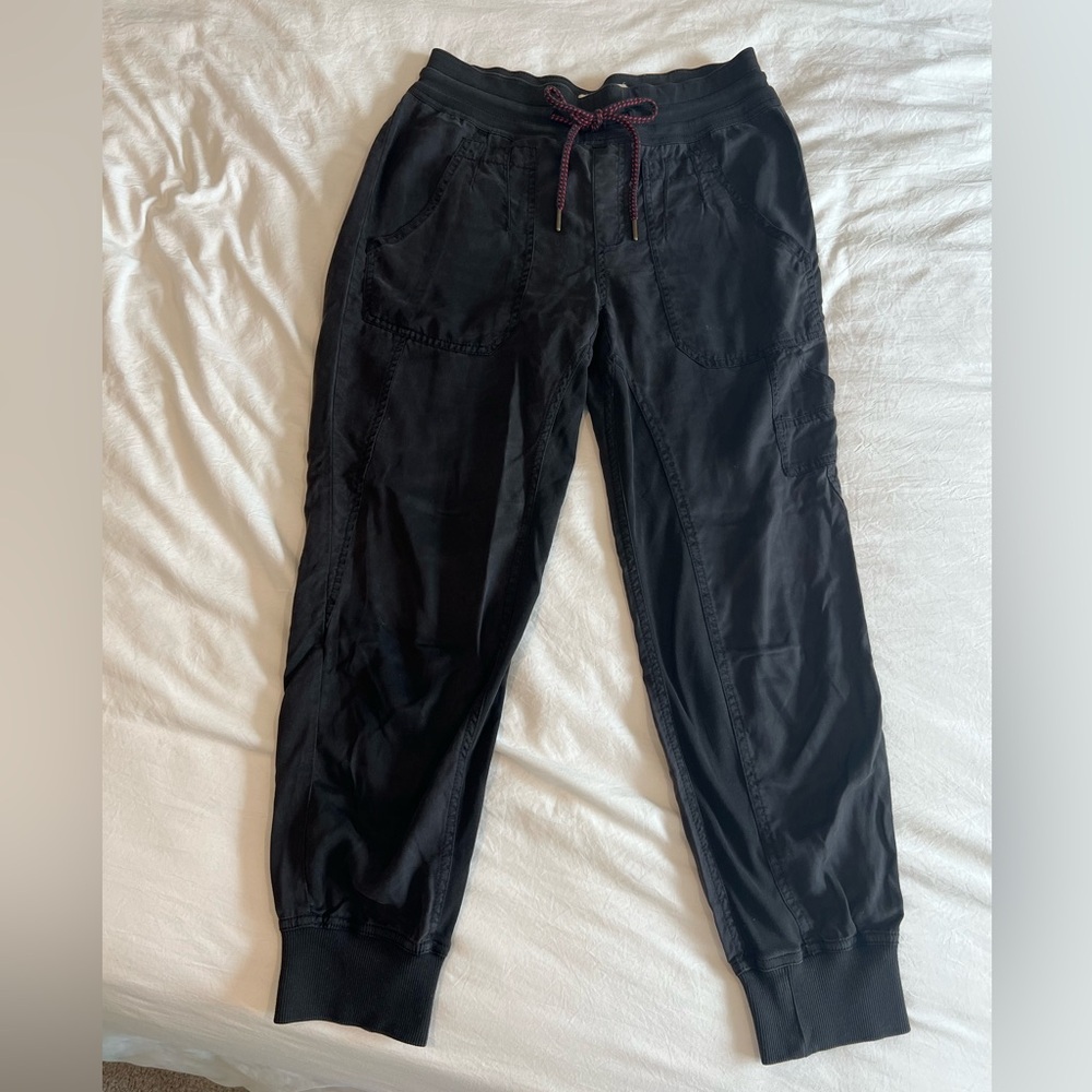 Anthropologie Black Jogger Pants